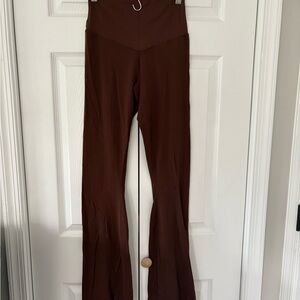Aerie Chocolate Flare Pants